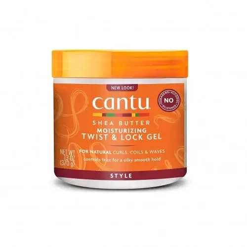 Cantu Shea Butter Moisture & Styling Gel, with Shea Butter, Twist & Lock