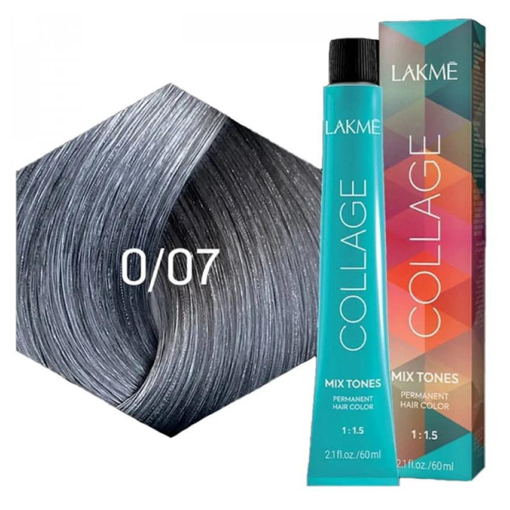 Lakme, Collage Hair Color, - 0/07 Silver