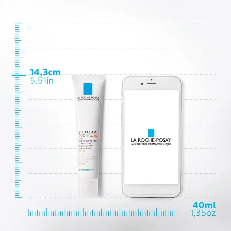 La Roche-Posay, Effaclar Duo + Complexion Corrector, with SPF 30 protection,