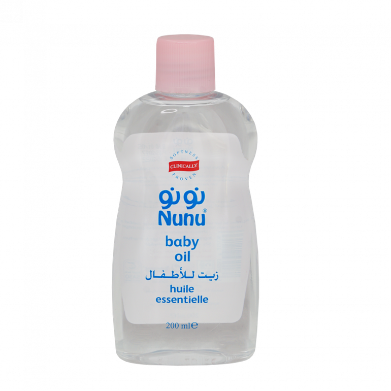 Nunu, Moisturizing Baby Oil, - 200ml