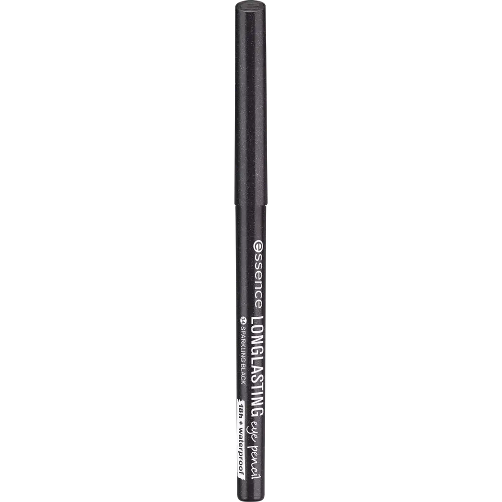 Essence, Long-Lasting Eyeliner Pencil - 34 Sparkling Black