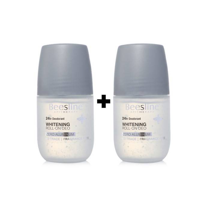 Beesline, Deodorant, Roll-On, Aluminum Free, - Pack of 2