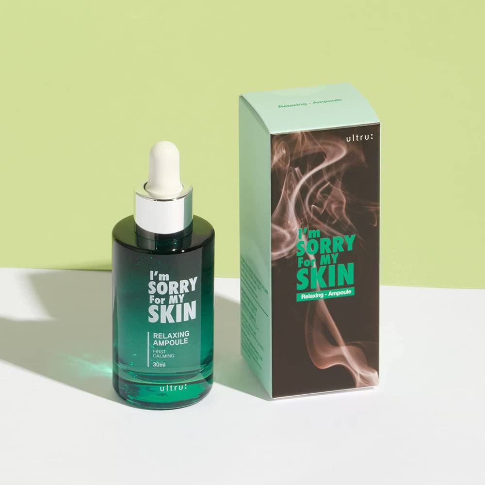 I'm Sorry, Relaxing Serum, with Green Tea, for Tired and Stressed Skin