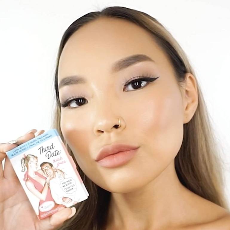 TheBalm Tend Date Blush Clean & Green Compact Powder Blush