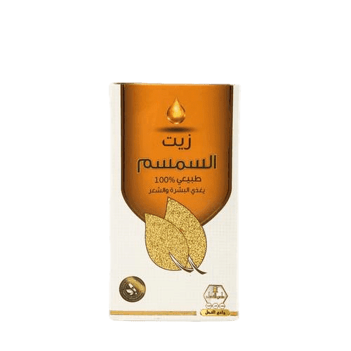 وادي النحل, زيت السمسم الطبيعي, للبشرة والشعر, 125مل