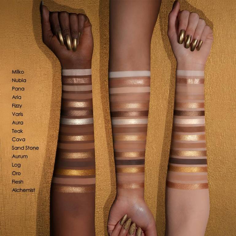Natasha Denona, I Need A Warm Eyeshadow Palette - 15 Shades
