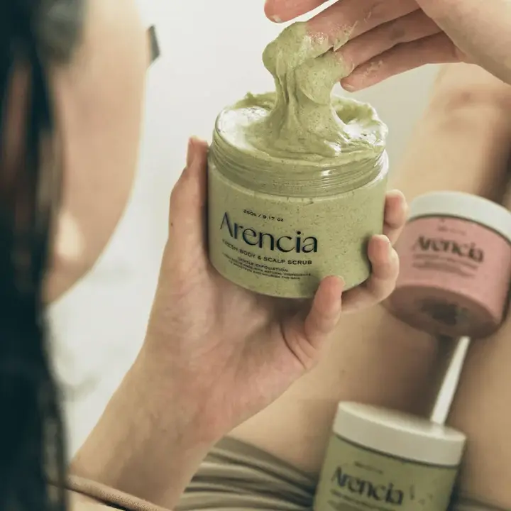 Arencia, Cloud Body & Scalp Scrub - French Mint & Lily 260