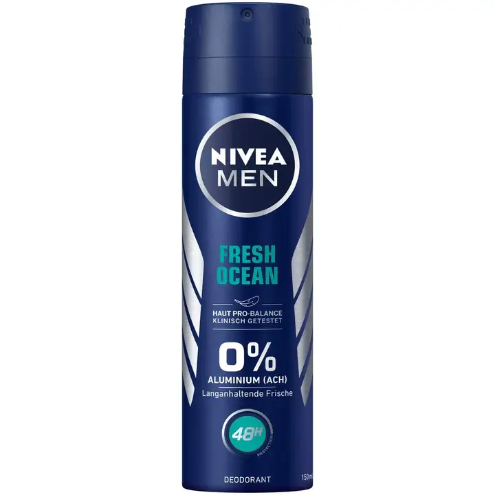 Nivea Fresh Ocean Fresh Deodorant Spray, 48 Hour Protection