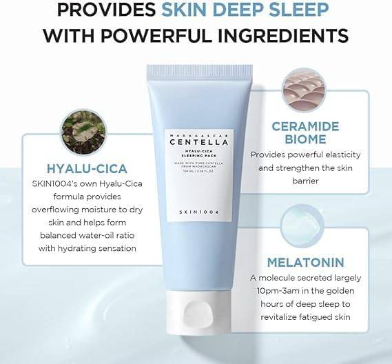 Skin1004, Mask, Sleeping Pack, Hyalu-Cica, -30ml