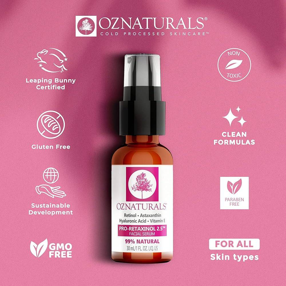 OZ Naturals, Pro-Retaxinol Facial Serum, - 30 ml