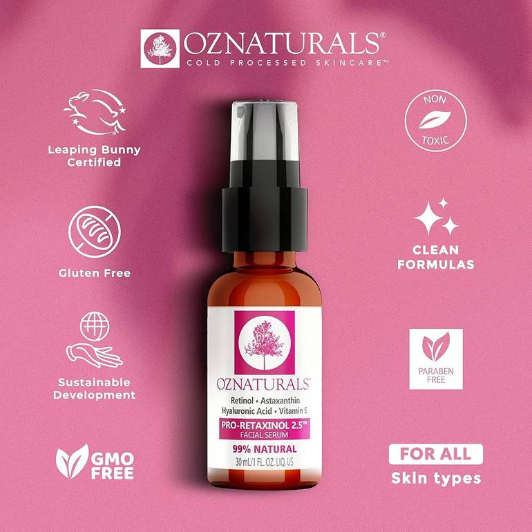 OZ Naturals, Pro-Retaxinol Facial Serum, - 30 ml