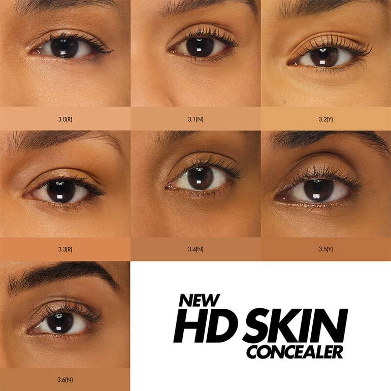MAKE UP FOR EVER, HD Skin Concealer – Multiple Shades