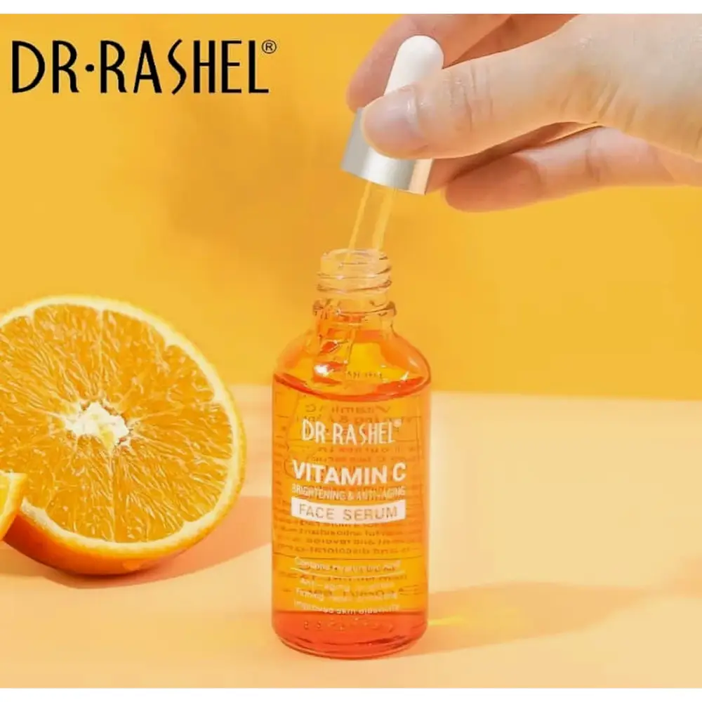 ,Dr. Rashel, Skin Lightening Serum, with Vitamin C Extract, for Skin Whitening and Anti-Wrinkle