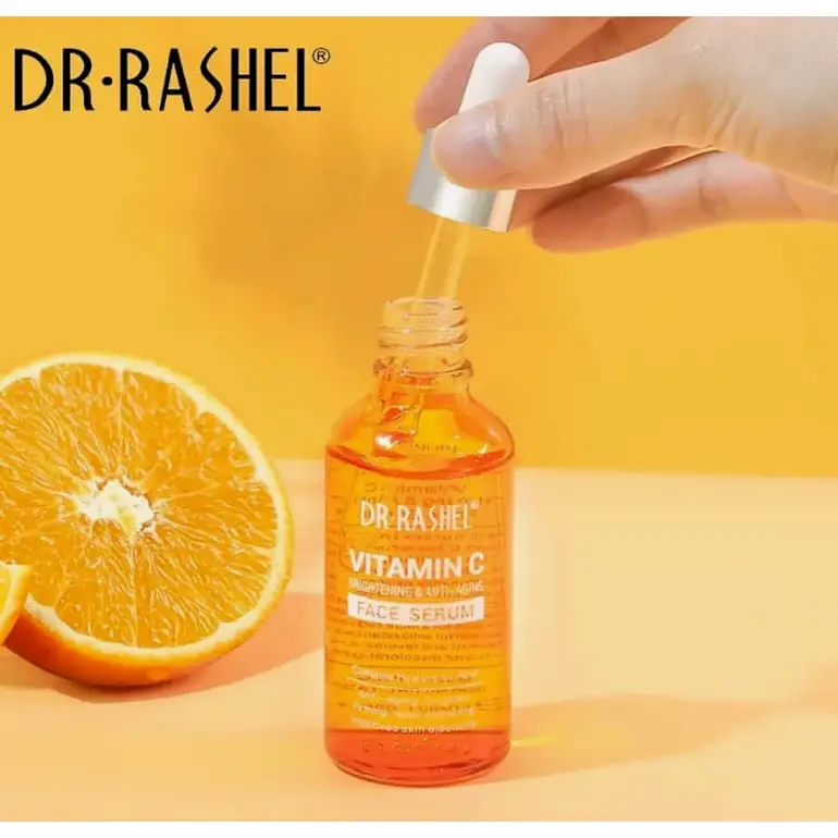 ,Dr. Rashel, Skin Lightening Serum, with Vitamin C Extract, for Skin Whitening and Anti-Wrinkle