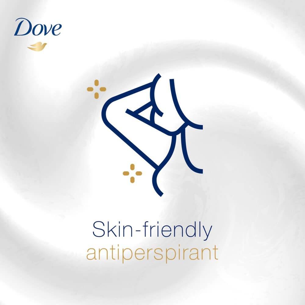Dove deodorant roll-on, invisible dry on clothes
