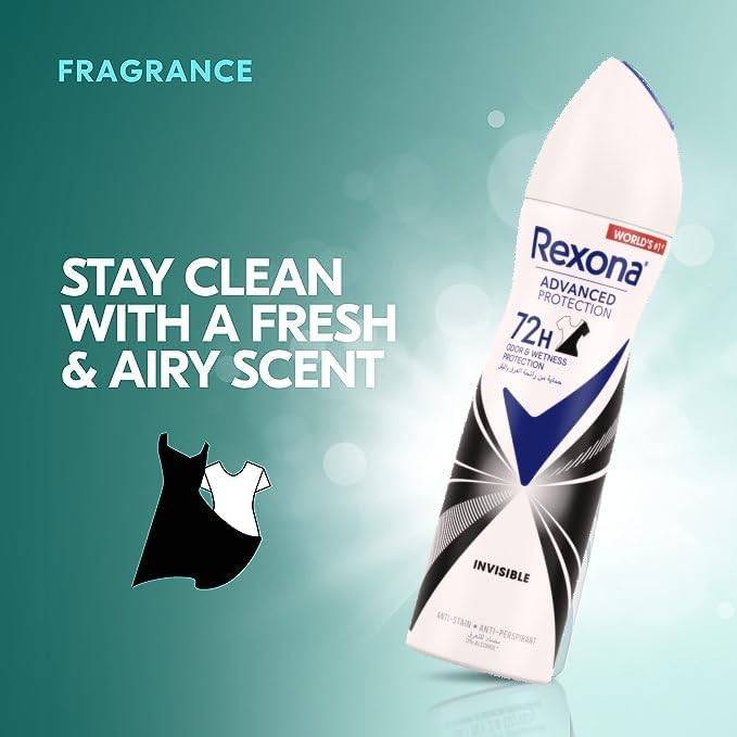 Rexona Invisible Fresh deodorant spray for women