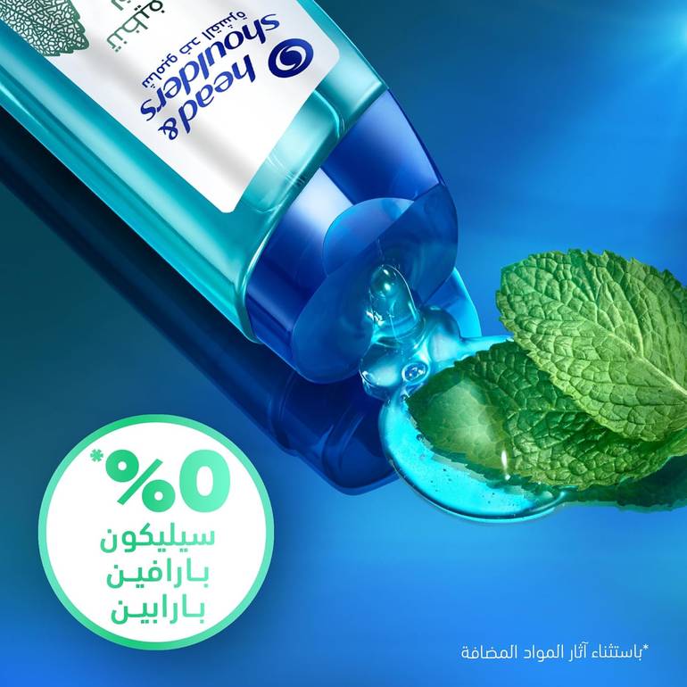 Head & Shoulders, Deep Cleansing, Anti-Itch Shampoo with Mint, - 400ml