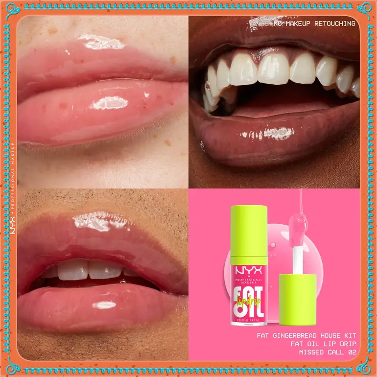 ان واي اكس, مجموعة ملمع الشفاه, فات اويل Fat Oil Kit
