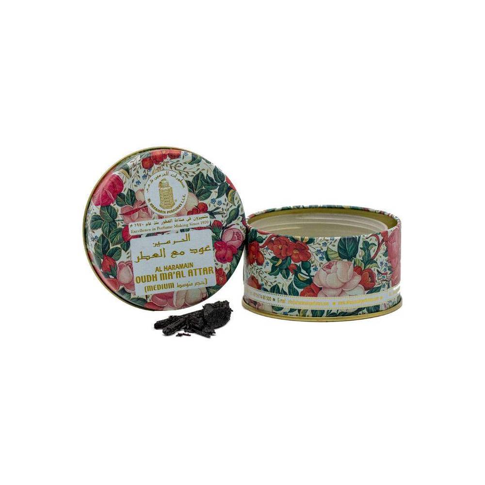 Incense, Al-Harameen, Oud, with perfume, medium, - 40 grams