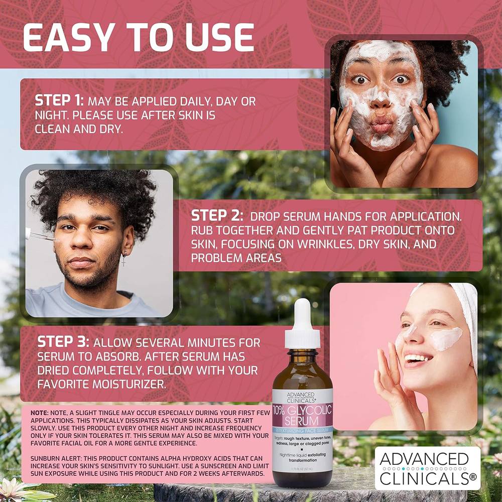 Advanced Clinicals Advanced Glycolic Serum 10%