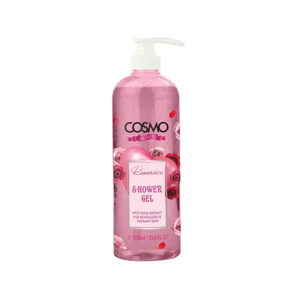 Cosmo Shower Gel, Rose, 1000ml