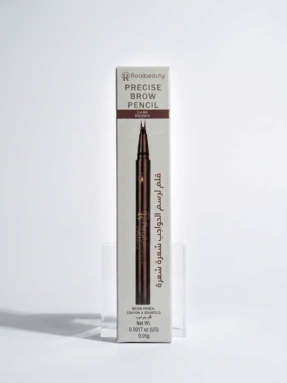 Real Beauty, Eyebrow Pencil, Hair by Hair - Dark Brown