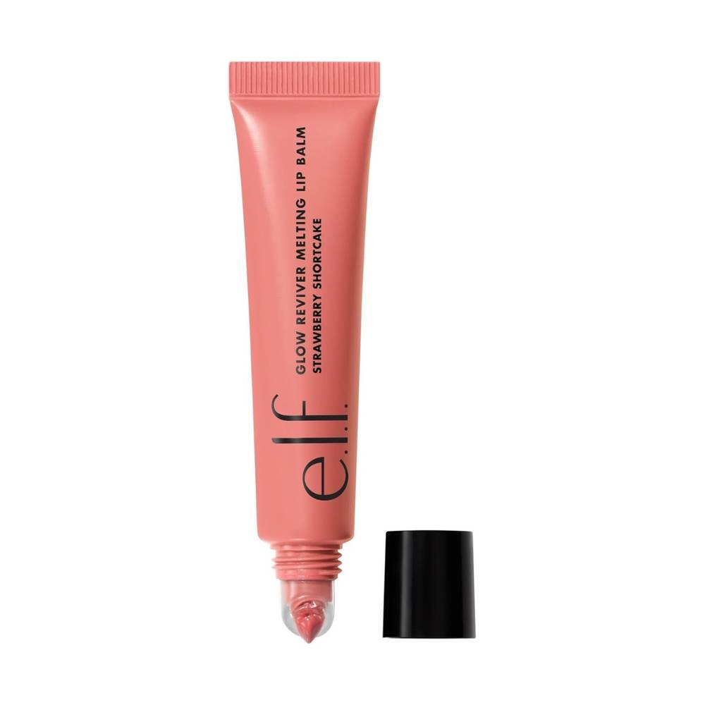 ELF, Tinted Lip Balm, Glow Reviver, Strawberry Shortcake