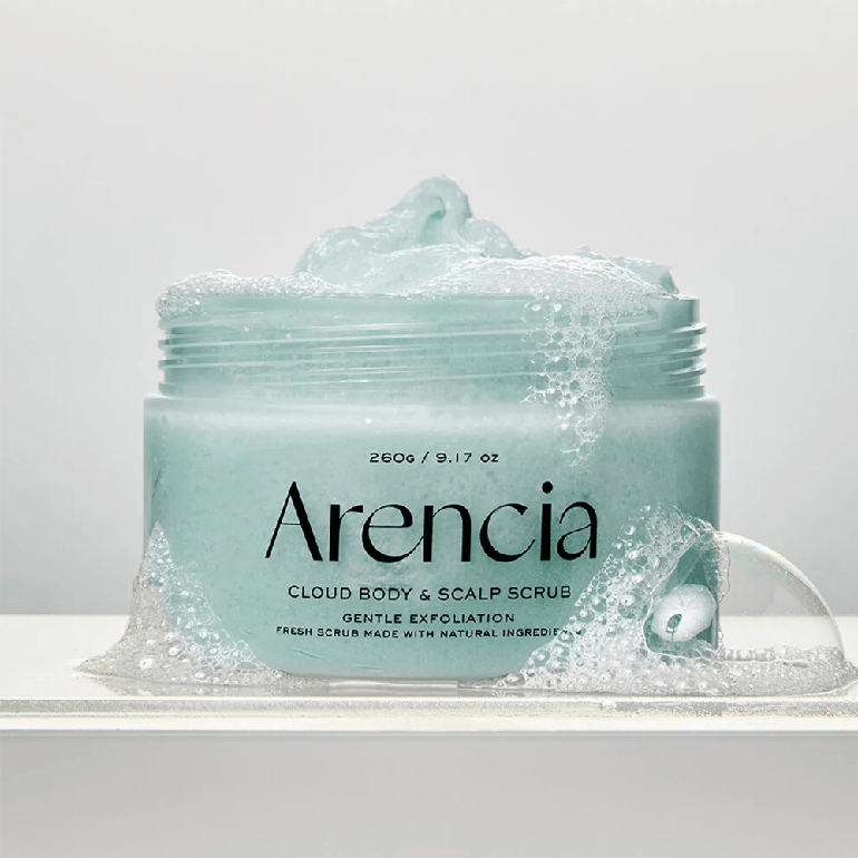 Arencia, Cloud Body & Scalp Scrub - French Mint & Lily 260