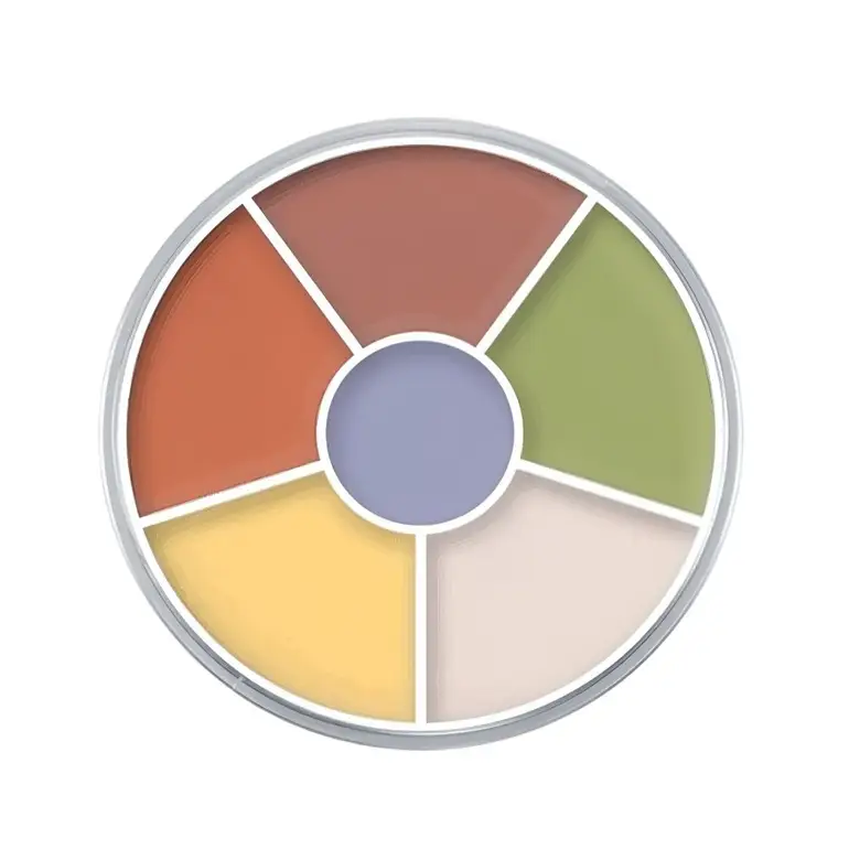  Kryolan, creamy concealer, hexagonal