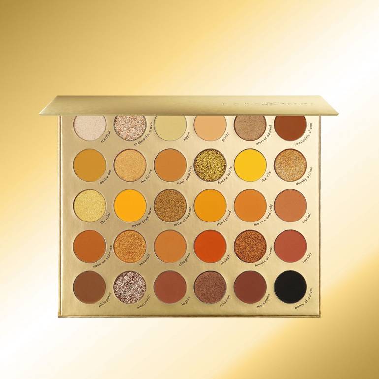 Kara Beauty, Cleo Queen Eyeshadow Palette, 30 Colors - PRO16