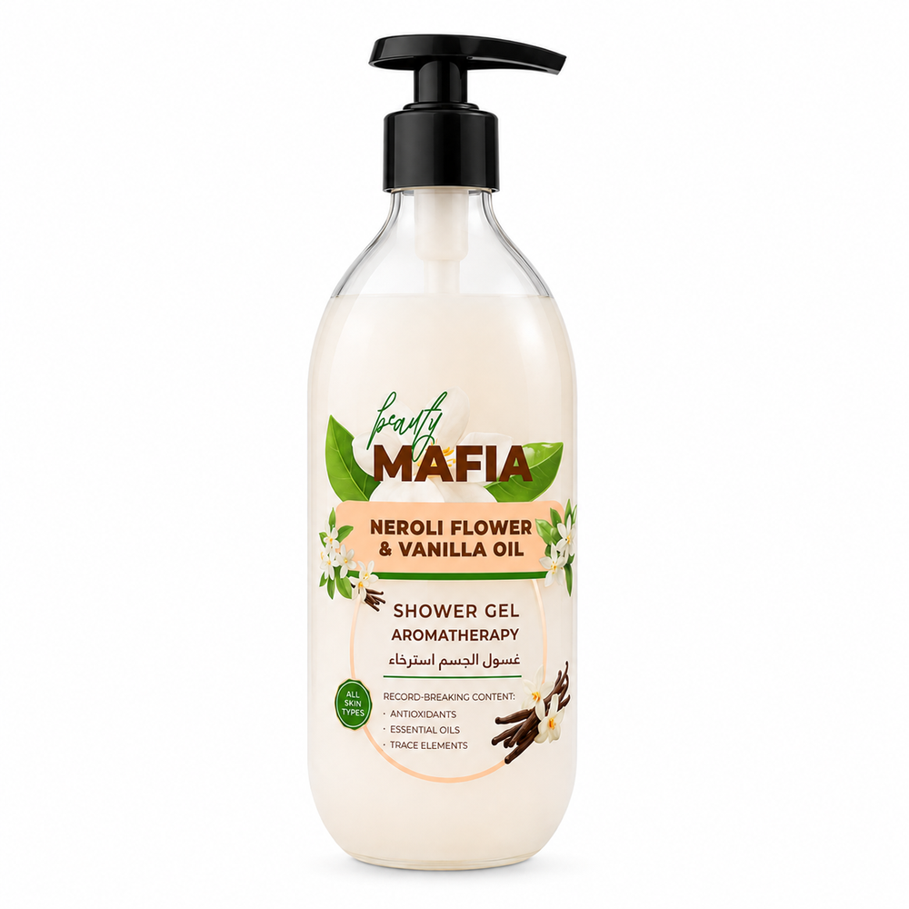 Beauty Mafia Neroli Flower & Vanilla Oil Relaxing Shower Gel