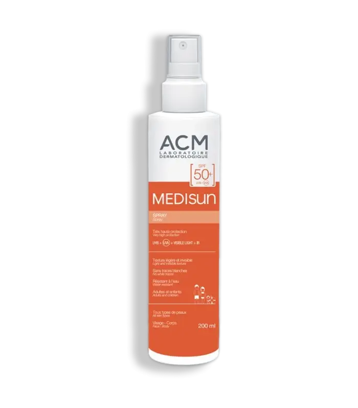 +ACM, Medisun, Body Spray, Sunscreen , - SPF 50