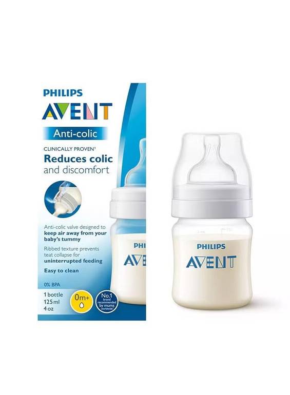 Philips, Avent Anti-Colic, Baby Bottle, - 125 ml