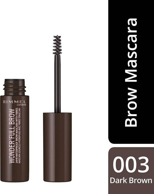 Rimmel, Eyebrow Gel, Wonderful Brow, - 003 Dark Brown