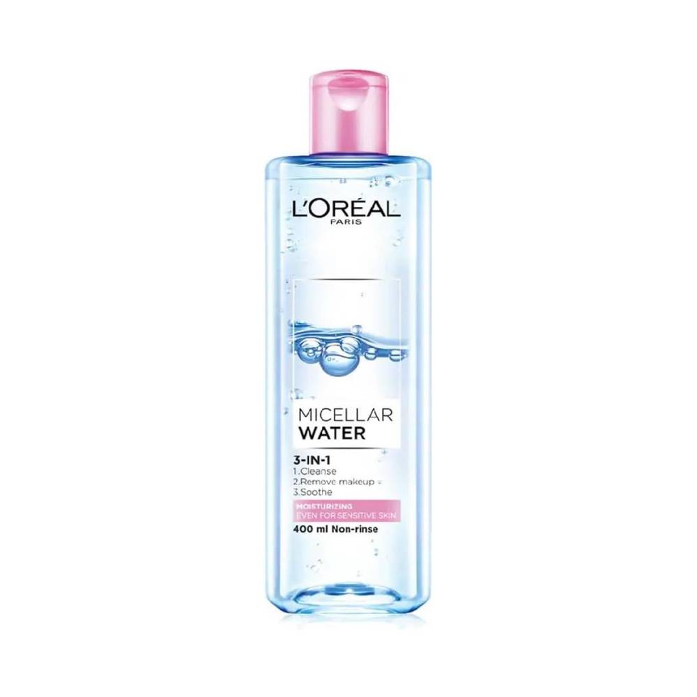 L'Oreal, Makeup Remover, Micellar, Moisturizing, For Dry and Sensitive Skin