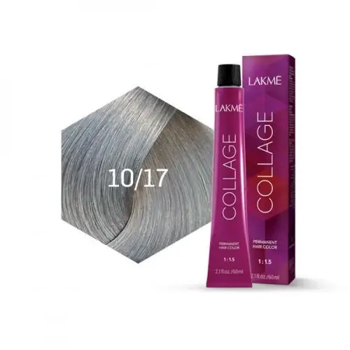 Lakme, Collage Hair Color, - 10/17 Platinum Blonde