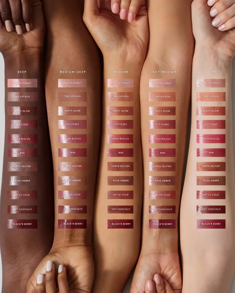 Fenty Beauty, Glossy Lip Shine Stick – Multiple Shades