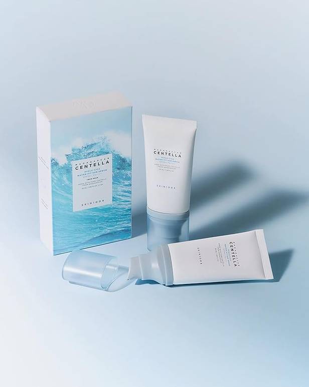 سكين 1004, سيروم واقي شمس سنتيلا, مقاوم للماء spf50