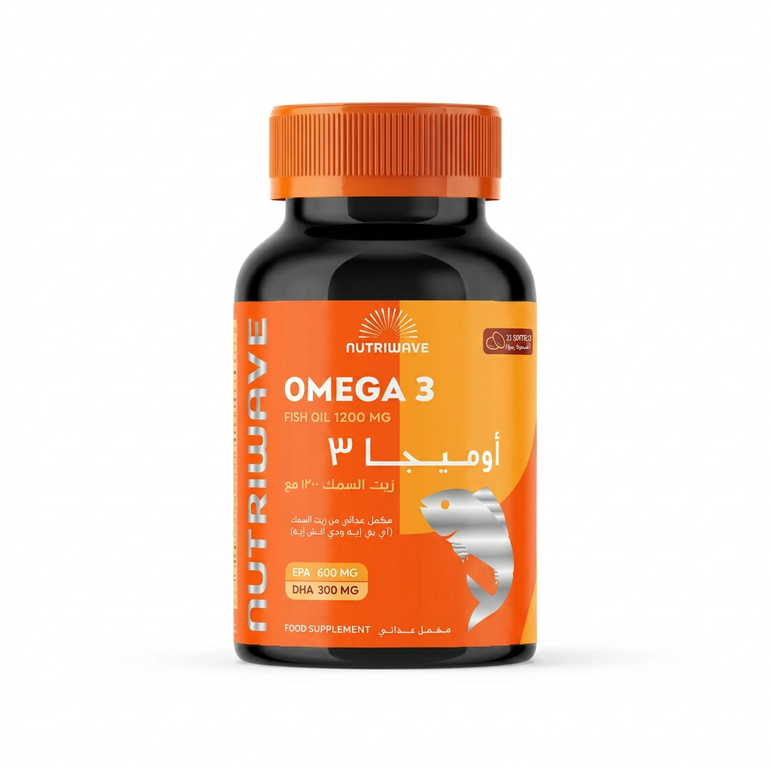 NutriWave, Dietary Supplement, Omega 3 - 1200mg
