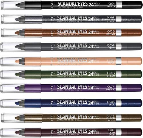 Rimmel, Scandal Ice, Waterproof Eyeliner, - Black 001