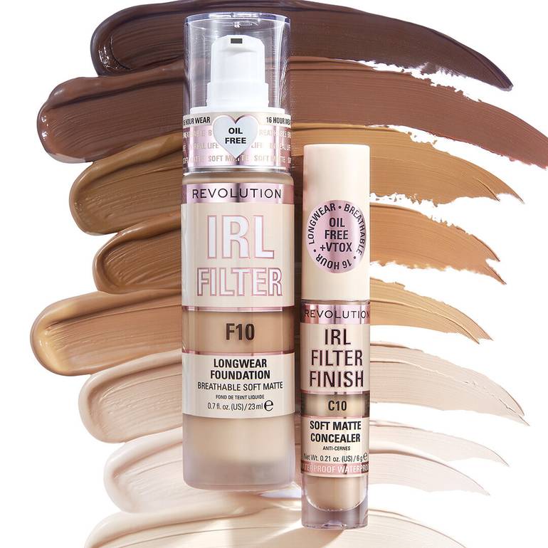 Revolution Concealer Earl Filter Soft Matte C8.5 Waterproof