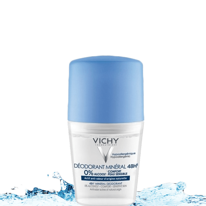 Vichy, Deodorant, Anti-odor, Mineral Rich, 48 Hours