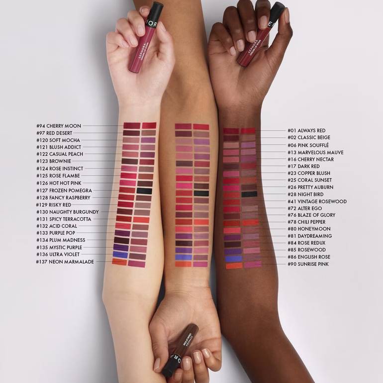 Sephora, Liquid Lipstick, Creamy Matte, - Multi-Shade