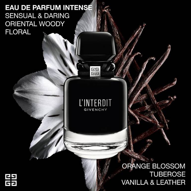 Givenchy L'interdit perfume intense 80ml