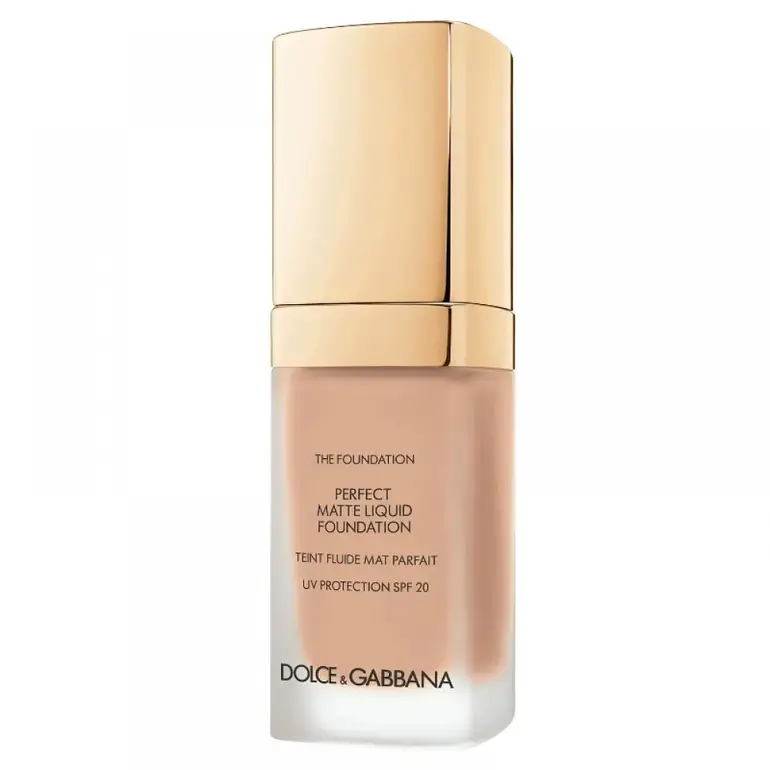 Dolce & Gabbana, Liquid Foundation, Matte Perfect, - Warm Rose 130