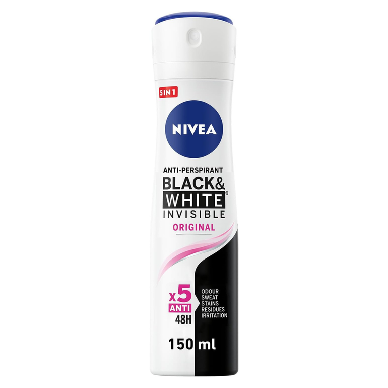 Nivea Anti-Stain Deodorant Spray Black & White