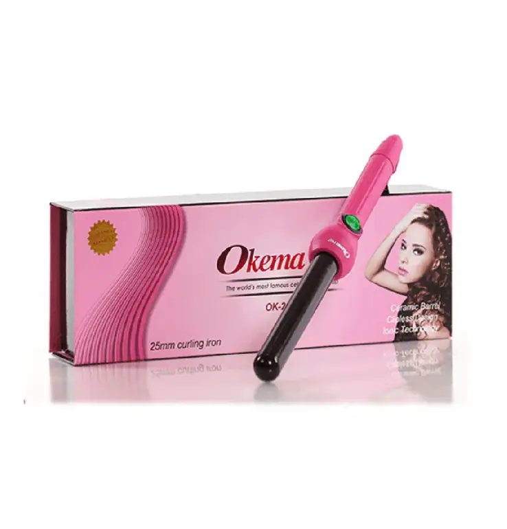 Okema Curly Hair Straightener, 25mm - OK2078