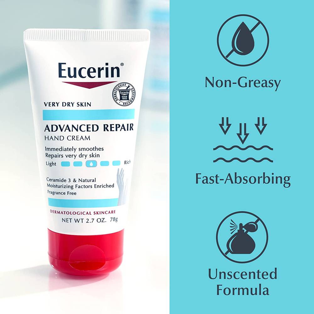 Eucerin, Advanced Repair, Hand Cream, 78g