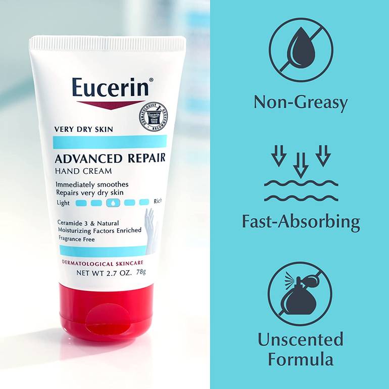 Eucerin, Advanced Repair, Hand Cream, 78g