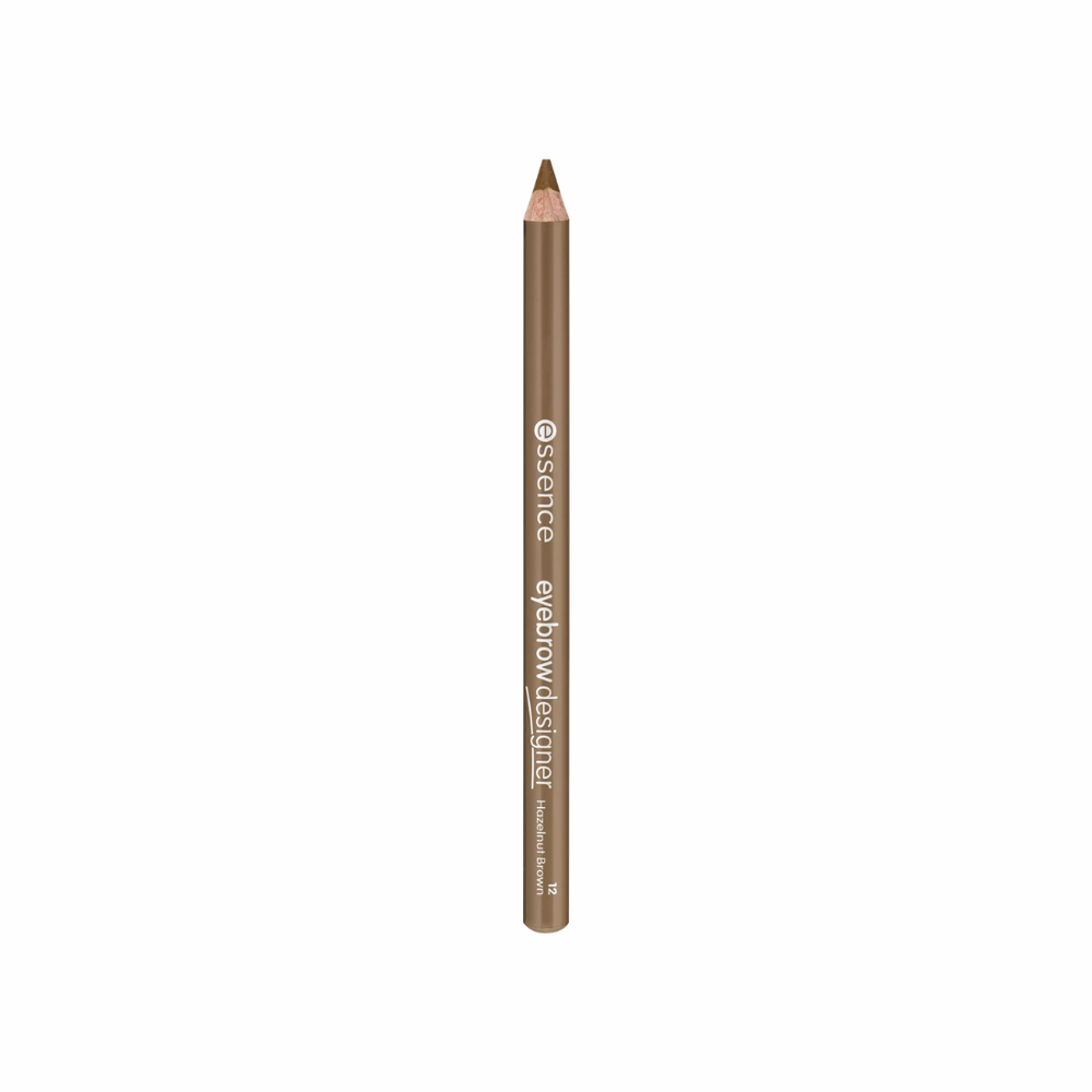 Essence Eyebrow Definer Pencil No. 12, brown color, with brush